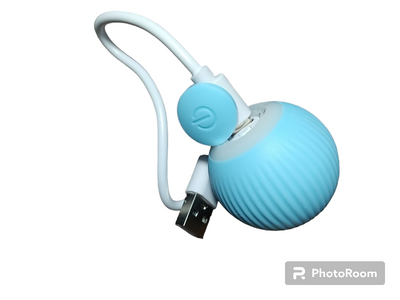 Іграшка для кішки USB smart м'яч "Розумний м'ячик" 12381 фото